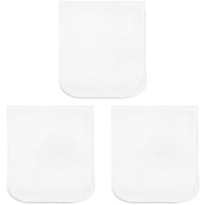 3pcs Organic Cotton Flannel, New Organic Cotton Flannel for Castor Oil Pack Reusable Soft Organic Cotton Flannel Squares Soft and Skin-Friendly Like Pajamas Underwear 2 Pack