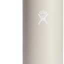 Hydro Flask Water Bottle - Insulated Stainless Steel - Straw Lid, Non Spill, Leakproof 24 Oz Oat Tan