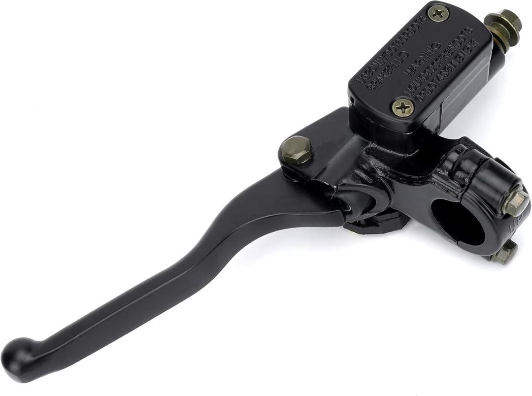 Motorcycle Left Hydraulic Brake Clutch Master Cylinder Lever Dirt Pit Bike 8mm Banjo Bolt