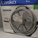 Lasko Wind Machine Fan, Air Circulator Fan with 3 Speeds, 20" Model 3300, Gray