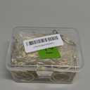 Hotop 60 Pieces 1.26 Inch Metal Drapery Curtain Rings Curtain Hanging Rings and 60 Pieces Metal Drapery Pin Hooks for Drapes Window Door Shower (Gold)