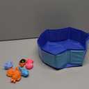 Mity rain Cat Water Toy - Cat Pool with Interactive Fish Toys, Fish Bowl Cat Toys for Indoor Bored Cats Interactive Cat Toys for Indoor Cats, Blue