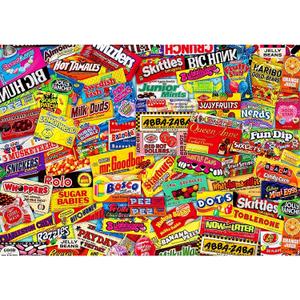 YINSHENG Jigsaw Puzzles for Adults Puzzle for Adults 1000 Piece - Crazy Candy - Jigsaws Puzzles 1000 Piece for Adults Kids Educational Game Toys Gift for Home Wall Decoration (27.6"x 19.7")