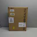 Carex Hinged Round Raised Toilet Seat Riser, Adds 3.5 Inches of Height, 300 lbs Capacity, Elevating and Raising Seat for Elderly and Handicap, Universal, Slip-Resistant, White