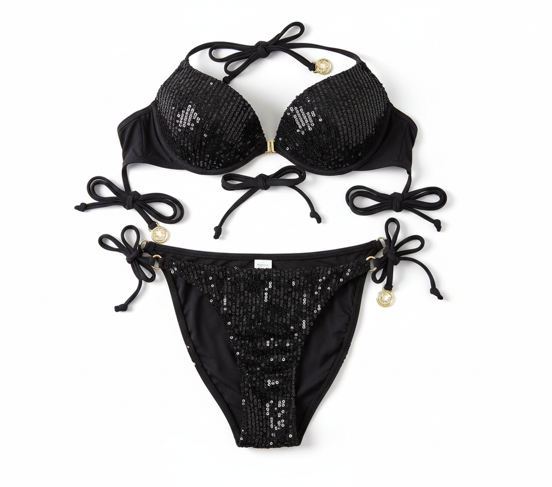 New Fashion Women Swimsuit Black M