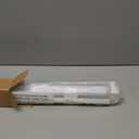 LazBlinds No Tools No Drill Cordless Zebra Blinds for Windows, Dual Layer Light Control for Day and Night, Light Filtering Privacy Roller Blinds and Shades for Home, 30" W x 72" H, White