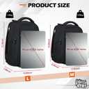 SDYSM Camera Bag Backpack Professional for DSLR SLR Mirrorless Camera Waterproof Laptop Back Pack 14 Inch with Rain Cover Anti Theft Travel Case Large Capacity Photography Backpack Black