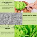 AWOOF Pet Snuffle Mat for Dogs, Interactive Feed Game for Boredom, Encourages Natural Foraging Skills for Cats Dogs Bowl Travel Use, Dog Treat Dispenser Indoor Outdoor Stress Relief (green)