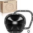 A-Premium Rear Differential Cover with Gasket Compatible with F-150 Heritage, Transit-150, Transit-250, Transit-350 HD, Expedition, E-150 Econoline Club Wagon & Lincoln Navigator, Mark LT, Blackwood