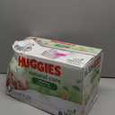 Huggies Natural Care Sensitive Baby Wipes, Unscented, Hypoallergenic, 99% Purified Water, 10 Flip-Top Packs (560 Wipes Total)