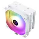 Thermalright Assassin King 120 SE White ARGB CPU Air Cooler, AK120 SE White ARB, 5 Heatpipes, TL-C12CW-S PWM Quiet Fan CPU Cooler with S-FDB Bearing, for AMD AM4/AM5/Intel LGA1700/1150/1151/1200/1851