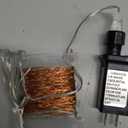 66Ft 200 LED Fairy Lights Plug in, Waterproof String Lights Outdoor & Indoor 8 Modes Christmas Light Bedroom Decor, Timer Twinkle Lights for Girl's Room Garden Party Christmas Decorations (Warm White) (1 Pack(200LED))