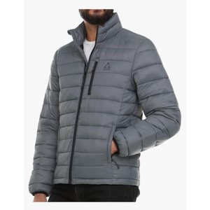 Gerry Packable Puffer Jacket Men, Warm Lightweight Winter Jackets for Men XL Grey