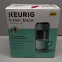 Keurig K-Mini Mate Single Serve K-Cup Pod Coffee Maker, Brews Up to 12 oz Cup, Compact Portable Coffee Machine for Small Spaces, Great for Dorms & Offices, Glamping Green