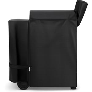 SunPatio Grill Cover for Traeger 22 Series, Heavy Duty Waterproof Wood Pellet Smoker Cover, UV Resistant Full Length BBQ Protector, Compatible with Lil' Tex Grill and More, All Weather Protection