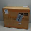 Ruvup Retractable Garden Hose Reel,1/2in x 150ft Water Hose Reel with Metal Bracket, UV Resistant Automatic Hose Reel Wall Mount for Outside, Slow Retraction Any Length Lock 10 Spray Nozzle (Dark Gray)