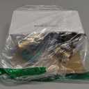 Triumpeek 3/4" Brass 2 Way Hose Splitter, Brass 2 Way Garden Hose Connector with 2 Pcs Garden Hose Coiled Spring Protectors and 6 Rubber Washers