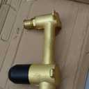 Wall Mount Bathroom Faucet Matte Black, Single Handle Wall Mounted Bathroom Sink Faucet, 360° Swivel Solid Brass Long Spout, Rough-in Valve Included