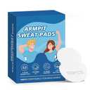 [100 Pack] Armpit Sweat Pads, Super Absorbent & Skin-Friendly Armpit Guards for Men & Women, Individually Wrapped Soft Cotton Pads to Prevent Stains & Odors, Stay Dry & Confident