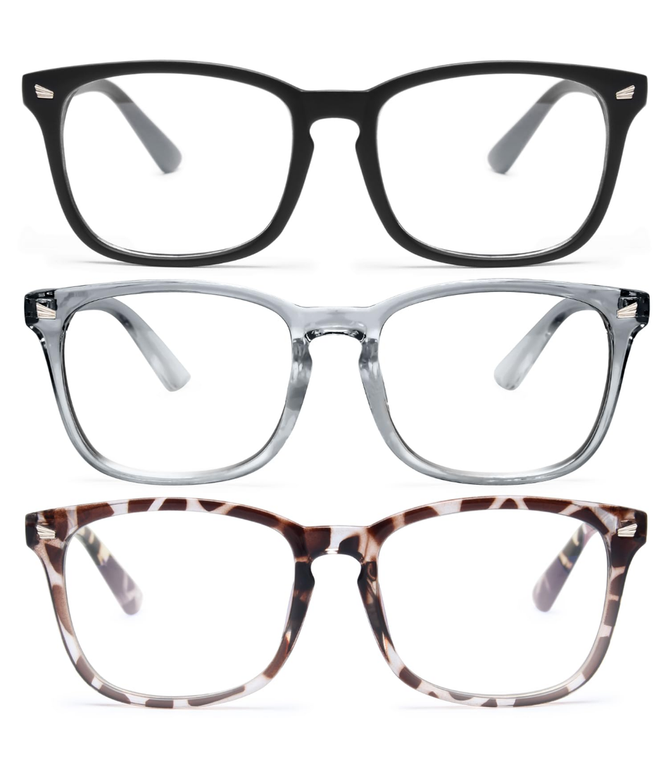 High Tech Blue Light Glasses - Advanced up to 99% Blue Light Blocking Computer Glasses - Anti Eyestrain & UV Glare