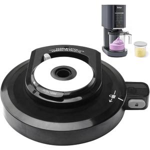 Ninja Creami Lid Replacement, Outer Bowl Lid for NC301 Ninja Creami Ice Cream Maker, Reusable Creami Accessories Compatible with NC299AMZ/NC301/NC300/NC201/NC101 Series, Airtight Seal (NO Paddle)