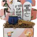 The Father Box-Gift Set for Fathers-Packed with Fun Gifts for Dad. Valentine Gift Basket for Dad, Husband, father in Law.