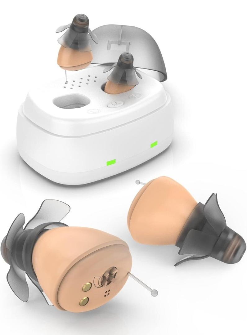 Luna RL11M YorkSound rechargeable Hearing Aid, Left And Right Ear beige YS045