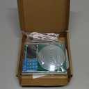 Relaxweex 0.01 to 200000Hz Adjustable Schumann Resonance Generator Ultra Low Frequency Generator Resonator Sound Frequency Machine with USB and Acrylic Case for Sleep, Yoga, Meditation, Stress Relief