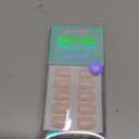 BTArtbox Press On Nails Square - Pastel Short Press On Nails with Glue for Women, Opaque Soft Gel Glue On Nails in 16 Sizes - 32 Stick On Nails Kit, Brief Nude