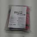 Dog Winter Coat with Harness Built-in | Waterproof Dog Jacket with Zipper & Fleece Lining | Reflective Cold Weather Coat, (Red), M