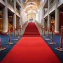 Red Carpet Runner –Non-Slip 4x20 ft Aisle Rug for Weddings, Parties, and Events – Ideal for Step and Repeat Backdrop Event Decoration