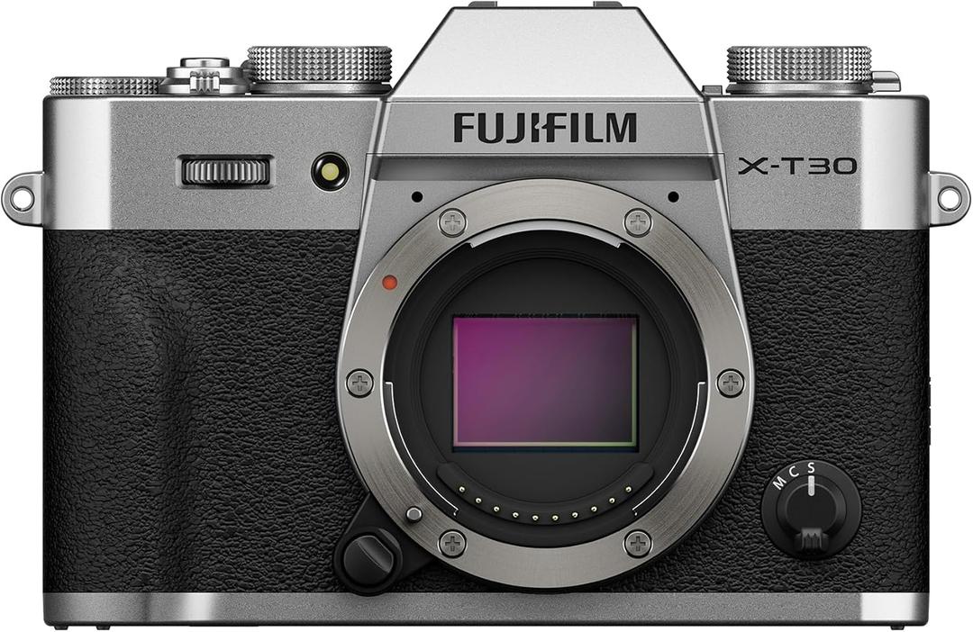 FUJIFILM X-T30 III Mirrorless Camera Body, Silver