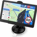 GPS Navigator for Car Truck RV, 7-inch High-Definition Touch Screen，2025 Maps (Free Lifetime Updates), Support Voice Turn Direction Guidance/Speed and Red Light Warning/Custom Truck Routing