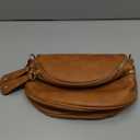 KKXIU Crossbody Sling Bag for Women Trendy Fanny Pack Vegan Leather Chest Bag | Trendy (Brown)