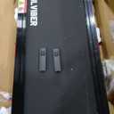 TRAILVIBER Walking Pad Treadmill with 12% 9-Level Auto Incline, 450 lbs Capacity RGB LED Screen, Bluetooth Speaker Under Desk Treadmill, Compact Treadmills for Home Hiking (Black)