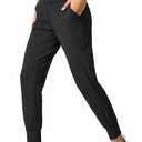 G Gradual Women's Joggers High Waisted Yoga Pants with Pockets Loose Leggings for Women Workout, Athletic, Lounge S
