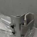 MABIS Walker Platform Attachment With Adjustable Padded Cuff, No Tools Needed, Attaches to Most Walkers, FSA and HSA Eligible, Made of Lightweight Aluminum, Silver