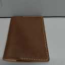 Leather Notebook Cover for Field Notes, Handmade Journal Cover for Moleskine Cahier Journal, Leather Cover with Pen Holder fits 3.5" x 5.5" Pocket Notebook - Brown