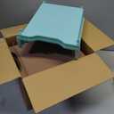Weysat 12 Pcs Turn in Trays, Classroom Paper Tray, Morandi Tones, Narrow