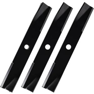 106077 Mower Blades Compatible with Toro Wheel Horse 42" Deck, 106636 Mulching Blades Fit for to ro 300 Series, XT Series, LT-1642, Replace for 106077-03, 350-116, 3 Pack