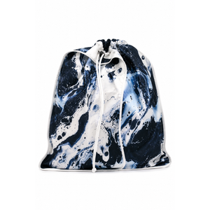 Marble Drawstring Storage Sack – Durable, Lightweight & Reusable