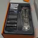 oneisall Dog Clippers for Grooming for Thick Heavy Coats/Low Noise Rechargeable Cordless Pet Shaver with Stainless Steel Blade/Waterproof Dog Shaver for Dogs Pets and Animals (Gold)