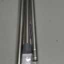 Tension Rods for Windows 28 to 48 Inch Silver Tension Curtain Rod Spring Rods No Drilling Pressure Tension Rods Adjustable Curtain Rods Expandable for Closet,Doorway (Grey)