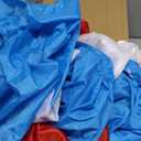 Eyourlife 128 FT Shark Summer Inflatable Arch, Giant Outdoor Blow Up Yard Decoration with Built-in 6 LED Lights for Pool Stage Event Birthday Party Ocean Theme Luau Beach Party Take Photos