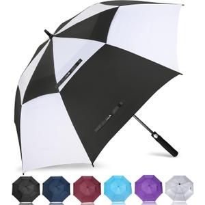 ZOMAKE Golf Umbrella, Large Windproof Heavy Duty Umbrellas 62INCH