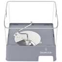 Upgraded W11129522 Refrigerator Ice Bucket Compatible with Whirlpool Ice Maker Tray Replacement W10564750 Whirlpool Removable Ice Bin Bucket Parts KRMF706ESS05 KRFF707ESS01 Ice Maker Replacement