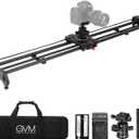GVM 48"/120CM Carbon Fiber Motorized Camera Slider, Professional Camera Slider with Remote Control, Support Video Mode, Time Lapse Photography, Horizontal, Tracking and 120 Panoramic Shooting