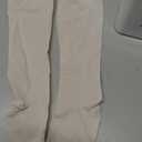 Truform Sheer Compression Stockings, 15-20 mmHg, Women's Knee High Length, Open Toe, 20 Denier, Ivory, Small