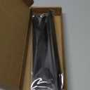 PATIKIL Funny Nameplate, 8"x2" Novelty Desk Sign Plaque Aluminum Desk Name Plate with Base for Office, Black Yellow (If You Need Anything from MeReconsider)