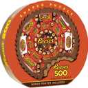 MasterPieces 500 Piece Jigsaw Puzzle for Adults, Family, Or Youth - Shaped Reese's - 22"x22"